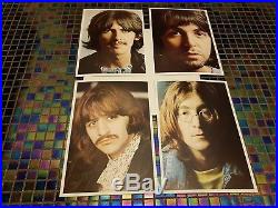 The Beatles White Album DMM White Vinyl LP 1985 German Mega Rare Numbered Photos