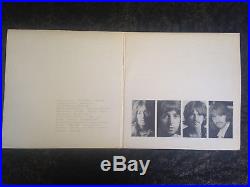 The Beatles White Album LOWEST number 48433 I've ever seen US original vinyl LP