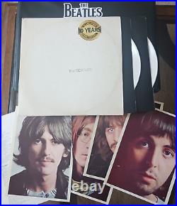 The Beatles White Album Limited Edition- White Vinyl Poster+Photos EX