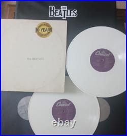 The Beatles White Album Limited Edition- White Vinyl Poster+Photos EX