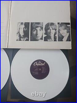 The Beatles White Album Limited Edition- White Vinyl Poster+Photos EX