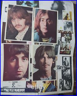 The Beatles White Album Limited Edition- White Vinyl Poster+Photos EX