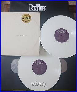 The Beatles White Album Limited Edition- White Vinyl Poster+Photos EX