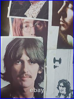 The Beatles White Album Limited Edition- White Vinyl Poster+Photos EX