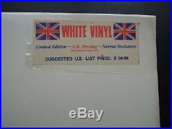 The Beatles' White Album Limited Edition' White Vinyl Uk Pressing Superb