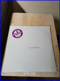 The Beatles White Album, Limited Edition White Vinyl WithSticker New Sealed