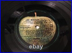 The Beatles White Album Mono 1969 Lp Argentinian Vinyl Spanish Trucking List