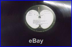 The Beatles White Album Number 803099 German Swedish 1st Press Vinyl Album Lp
