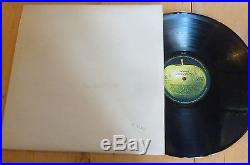 The Beatles White Album Orig Vinyl Dbl Album Number 172526 + Poster