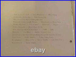 The Beatles White Album Original Pr Promo 1968 VERY Low Number 0037399 VG+