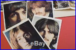 The Beatles White Album STEREO WHITE VINYL UK Original 2 LP TOP AUDIO PCS 7067-8