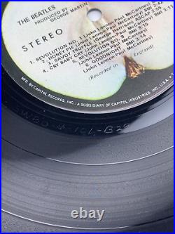 The Beatles White Album SWBO-101, 1st scranton mispress, compressed, US, 1968