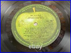 The Beatles White Album UK 1968 Apple PCS7067 Numbered Top Loader Top Audio