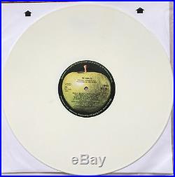 The Beatles White Album UK 1978 White Vinyl LP Audiophile + All Inserts