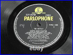 The Beatles White Album UK 1st Press Export British Invasion (2) LP Set. RARE