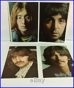 The Beatles White Album UK 1st Vinyl & Cover Ex+ Poster/Photos/inners Nr Mnt