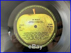 The Beatles White Album UK Pressing Apple PCS 7068 LP Vinyl Record Album