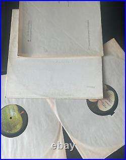 The Beatles White Album Unbanded! 1968 First Pressing! Low Number! 0031962