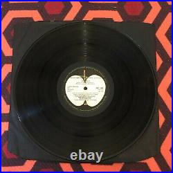 The Beatles White Album Vinyl 1968 UK Numbered Mono Top Opener with Poster
