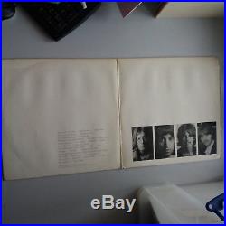 The Beatles White Album Vinyl LP Stereo Number 115144 Original 1968 Press