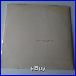 The Beatles White Album Vinyl LP UK 1st Stereo Press Numbered Complete