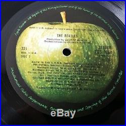 The Beatles White Album Vinyl LP UK 1st Stereo Press Top Loader Complete No'd