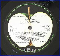 The Beatles White Album Vinyl Lp Uk First Press Mono Top Loader 0005819 Ex