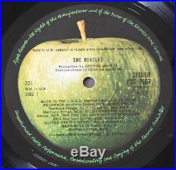 The Beatles White Album Vinyl Lp Uk First Press Stereo Top Loader 0526926