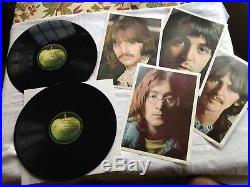 The Beatles White Album Vinyl Original PCS 7067 Mint Condition Posters included