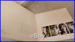 The Beatles White Album White Vinyl with inserts & Poster Great Condition-RARE