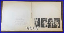 The Beatles White Album With Poster And Pics All 7 Errors Vg+ First U. S Press