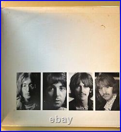 The Beatles White Album embossed title Douple LP record