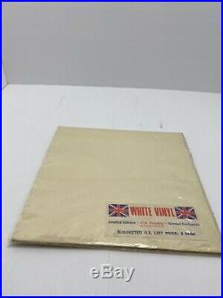 The Beatles White Album / white vinyl U. K. 1978 export EX condition, complete LE