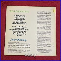 The Beatles With The Beatles Lp Vinyl Odeon Germany Sto 83 568