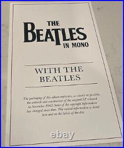 The Beatles With the Beatles IN SHRINK 2014 MONO REPRESS VG+ 180g