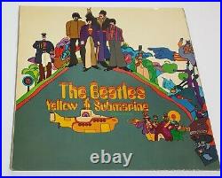 The Beatles Yellow Submarine 1ST UK Press Mono Red Lines Vinyl/Cvr EX+