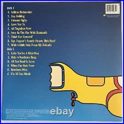 The Beatles Yellow Submarine Songtrack Vinyl Lp Apple 1999 Nm Yellow Vinyl! Rare