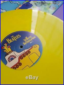The Beatles Yellow Submarine Songtrack coloured vinyl LP yellow colour OST