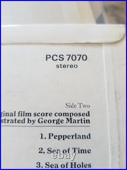 The Beatles Yellow Submarine Vinyl Lp PCS 7070 Red Lines U. K. First Mono Press