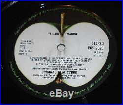 The Beatles Yellow Submarine Vinyl Lp Red Lines Stereo Nm Stunning