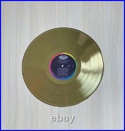 The Beatles Yesterday And Today 1966 Gold Vinyl Record