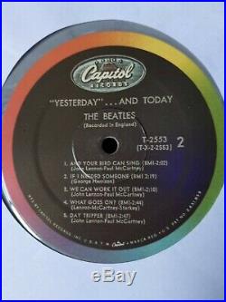 The Beatles Yesterday And Today Butcher Cover Color Vinyl Mono Lp