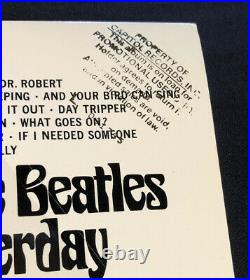 The Beatles Yesterday And Today RARE 1978 PROMO Stamp FACTORY SEALED MINT