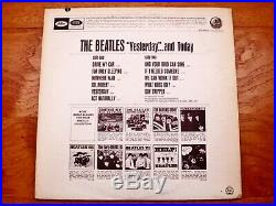The Beatles Yesterday And Today Rare 1966 1st LA Trunk Cover Press Vinyl LP