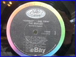 The Beatles Yesterday And Today VG++ Vinyl LP T 2553 2nd State Butcher Cover