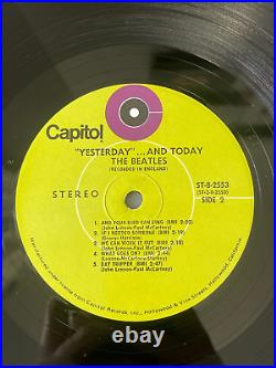 The Beatles Yesterday & Today 1966 Capitol Record Club Lp In Shrink Gorgeous