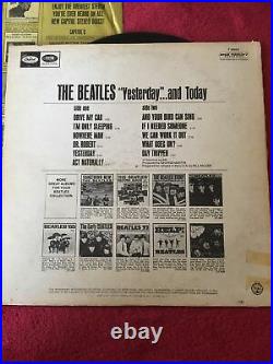 The Beatles Yesterday and Today Butcher2nd State 1966 Mono Vinyl Album T 2553