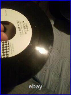 The Beatles authentic 45 RPM vinyl single she loves you SWAN RARE WHITE LABEL