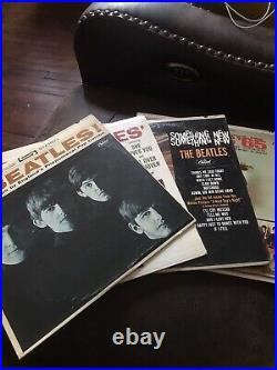 The Beatles first 4 Albums lot. Misprints & Rare