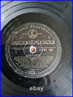 The Beatles-please Please Me Mono Lp 1st Black&gold Parlophone Pmc1202 Vinyl